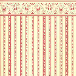 29,33EUR/m² Papier Tapeten für Puppenhaus 1:12 29,5x40,5 cm braun-waldgrün 